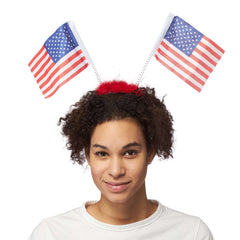 American Flag Bopper Headband