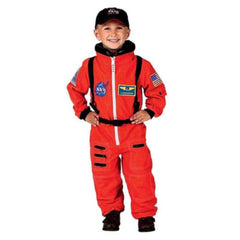 Classic Jr. Orange Astronaut Suit Kids Costume