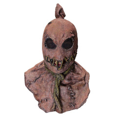 Horror Fields Horrific Scarecrow Faux Burlap Mask