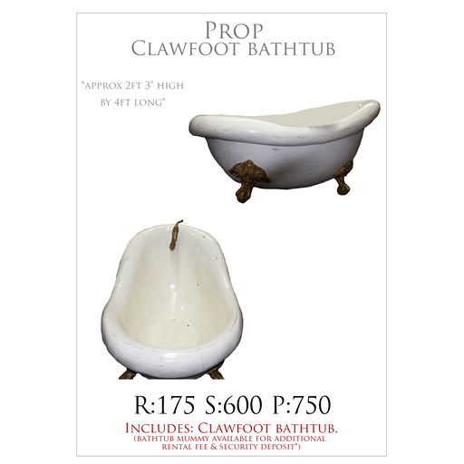 4ft online clawfoot tub