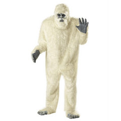 Abominable Snowman Adult Costume & Mask Set