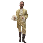 Colonial Gold Regal Men's Suit Costume
