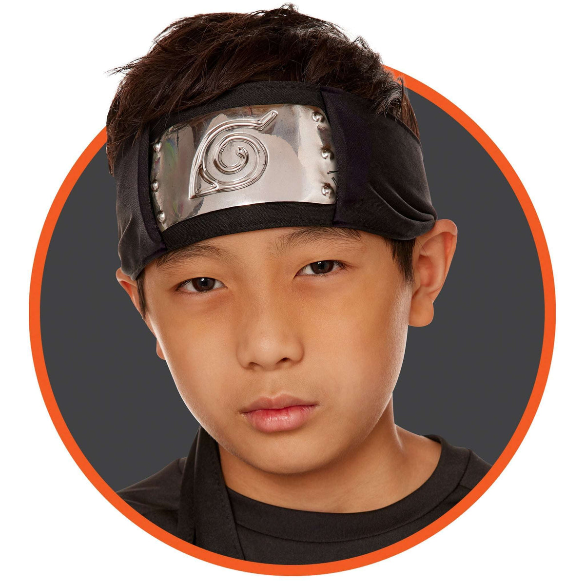 Naruto Headband with Silver Detail