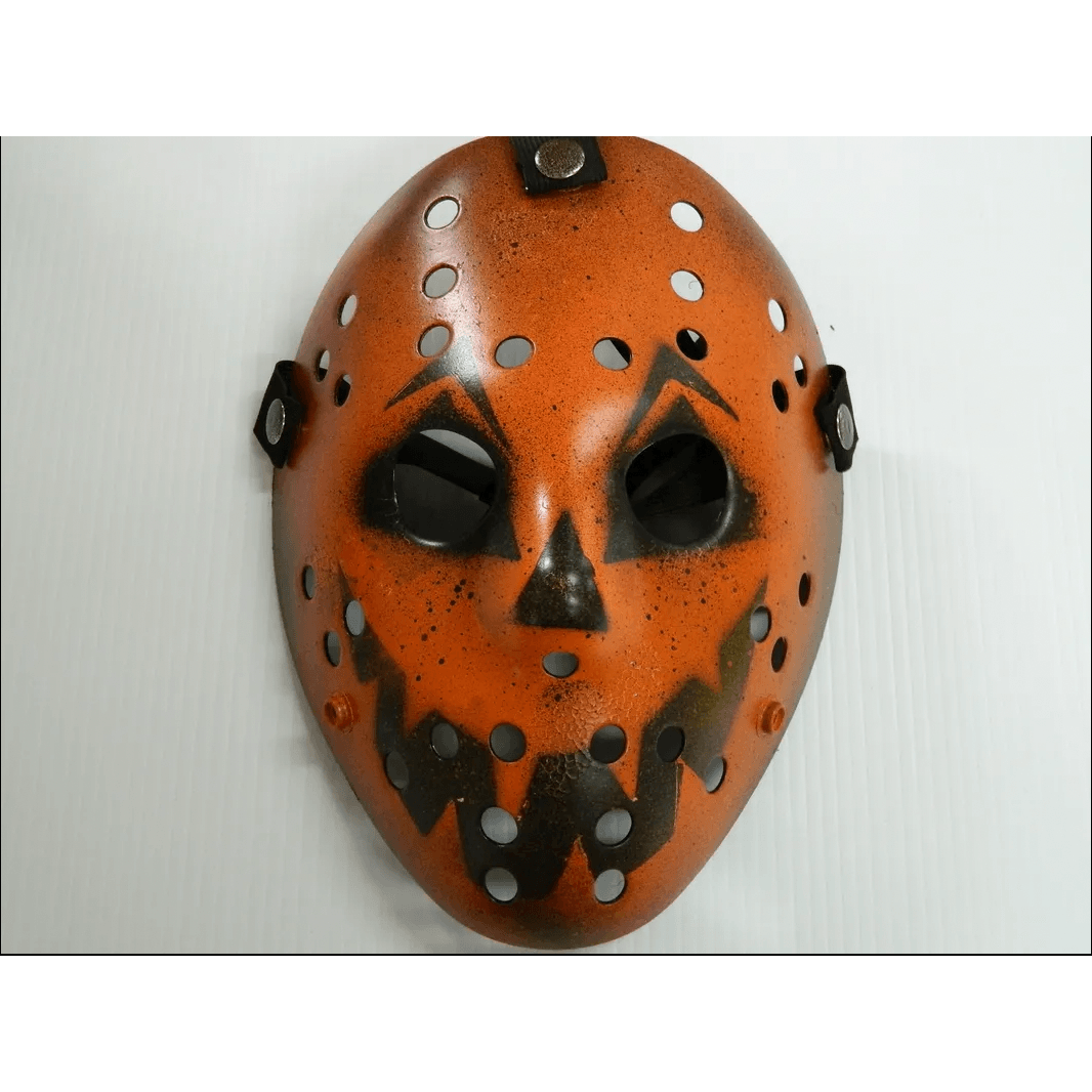 New Hockey Mask Face Mask Jason Mask Black Mask Scary Mask, Size: One Size