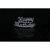 Silver Happy Birthday Sparkle Tiara
