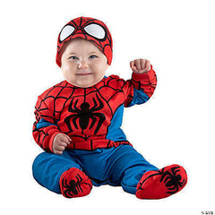 Marvel Spider-Man Classic Infant Costume with Matching Hat
