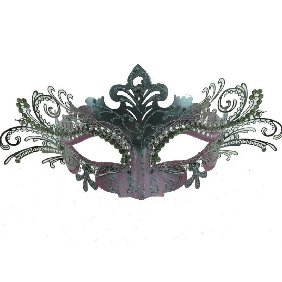 Black Metal Masquerade Mask for Women Halloween Costume Feather Party Masks  Feathers Venetian Mardi Gras Burlesque Mask : : Clothing, Shoes &  Accessories