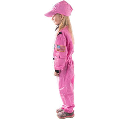 Classic Pink Jr. Astronaut Suit Kids Costume