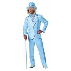 Powder Blue Tuxedo Dumb Goofball Adult Costume