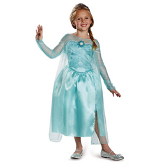 Disney Frozen Elsa Snow Queen Gown Child Costume
