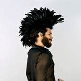 Black Coque Feather Mohawk