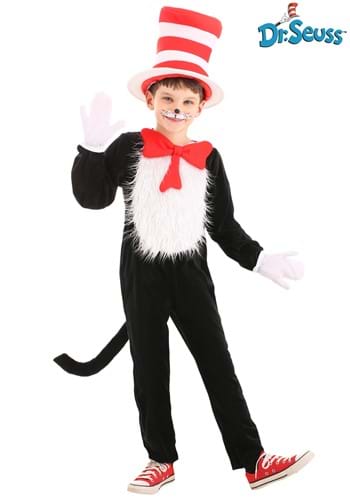 Dr Seuss Cat in the Hat Deluxe Child Costume