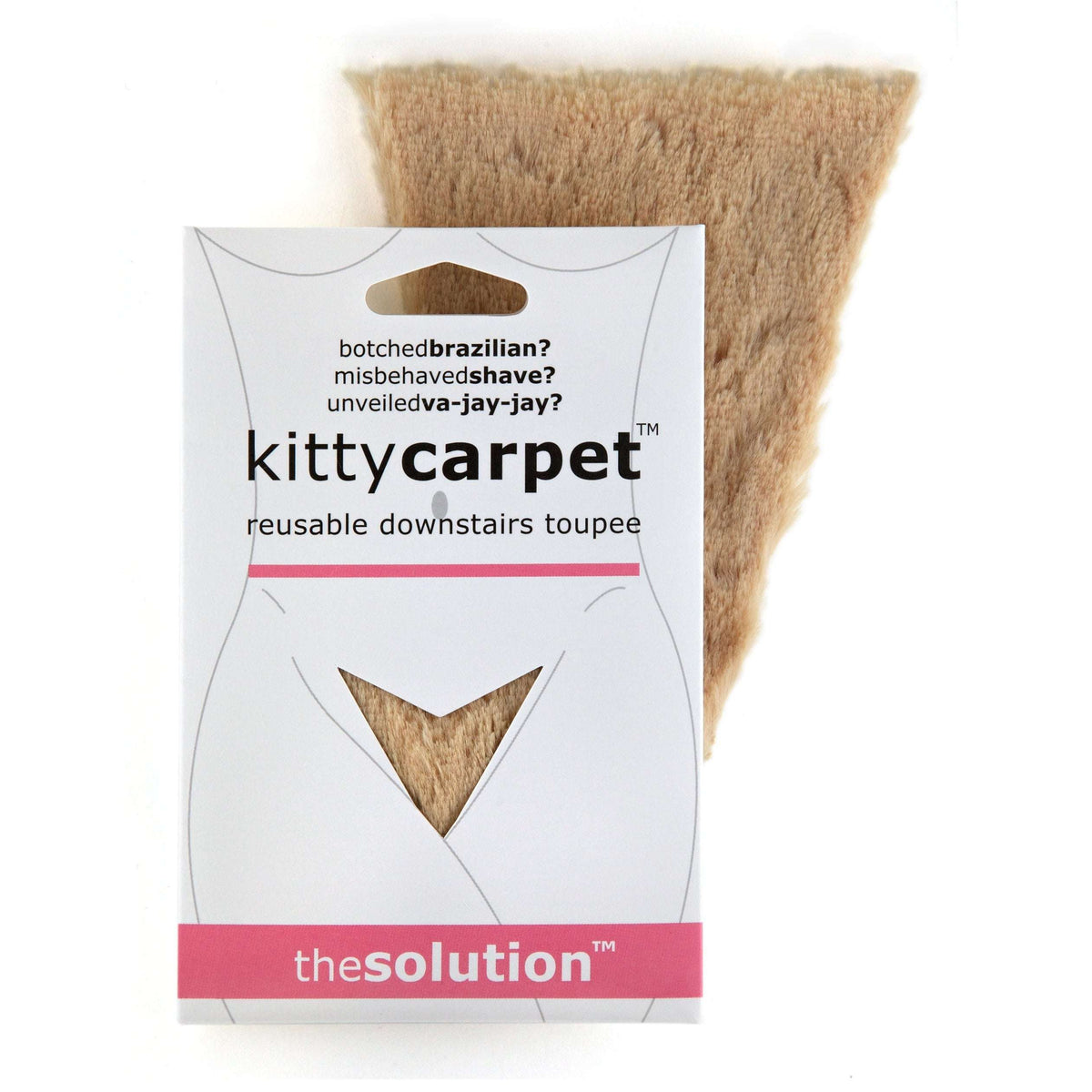 Kitty Carpet Reusable Merkin Toupee