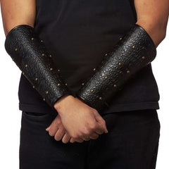 Leatherlike 2 Piece Studded Slaughter Wrist Armour
