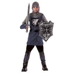 Noble Valiant Knight Kids Costume