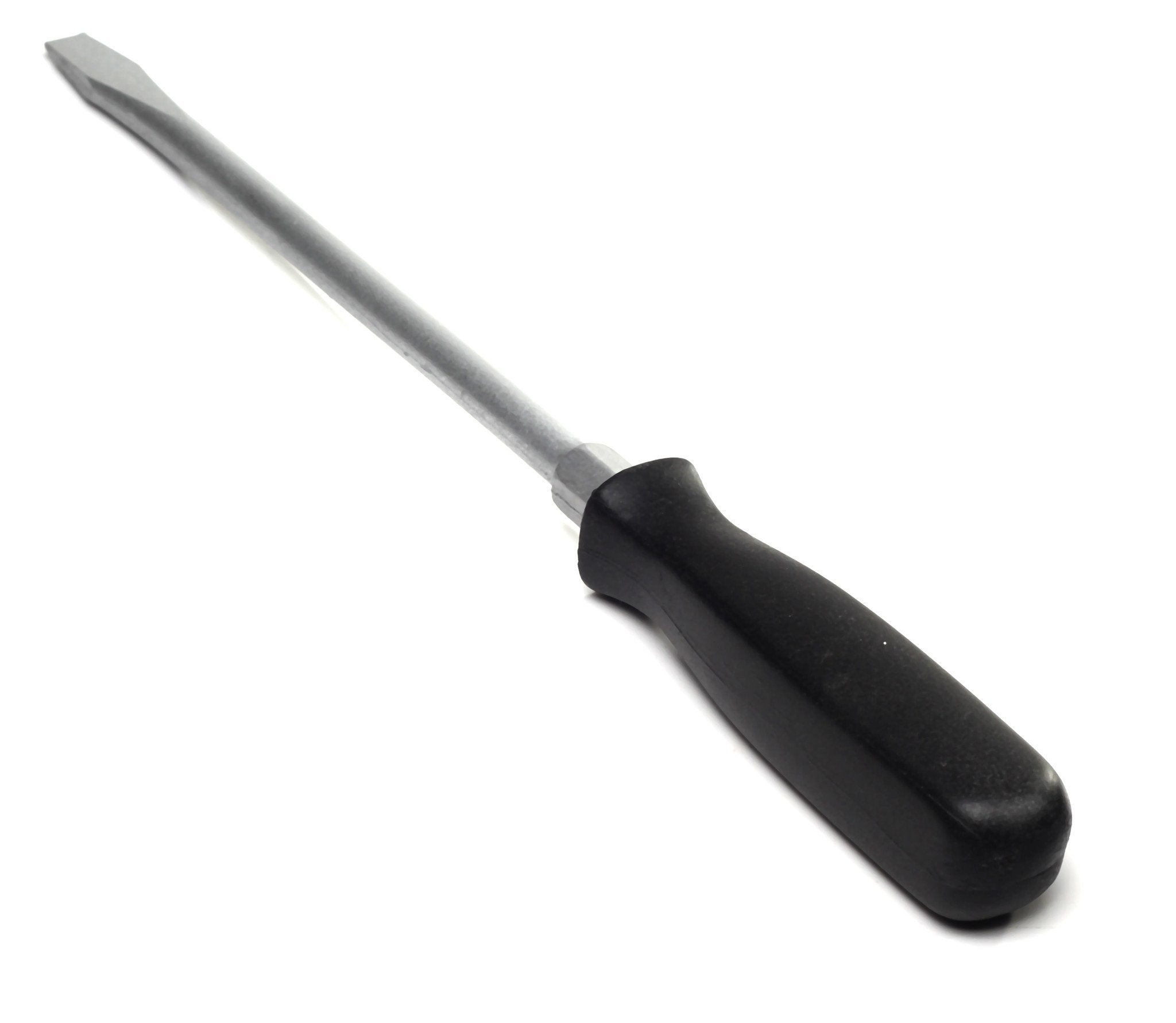 Rigid Plastic Screwdriver Prop - SILVER / BLACK - Silver Head with Black Handle