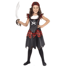 Pirate Skull & Crossbones Kid's Costume