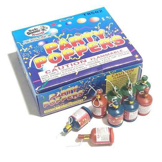 Individual Champagne Party Popper