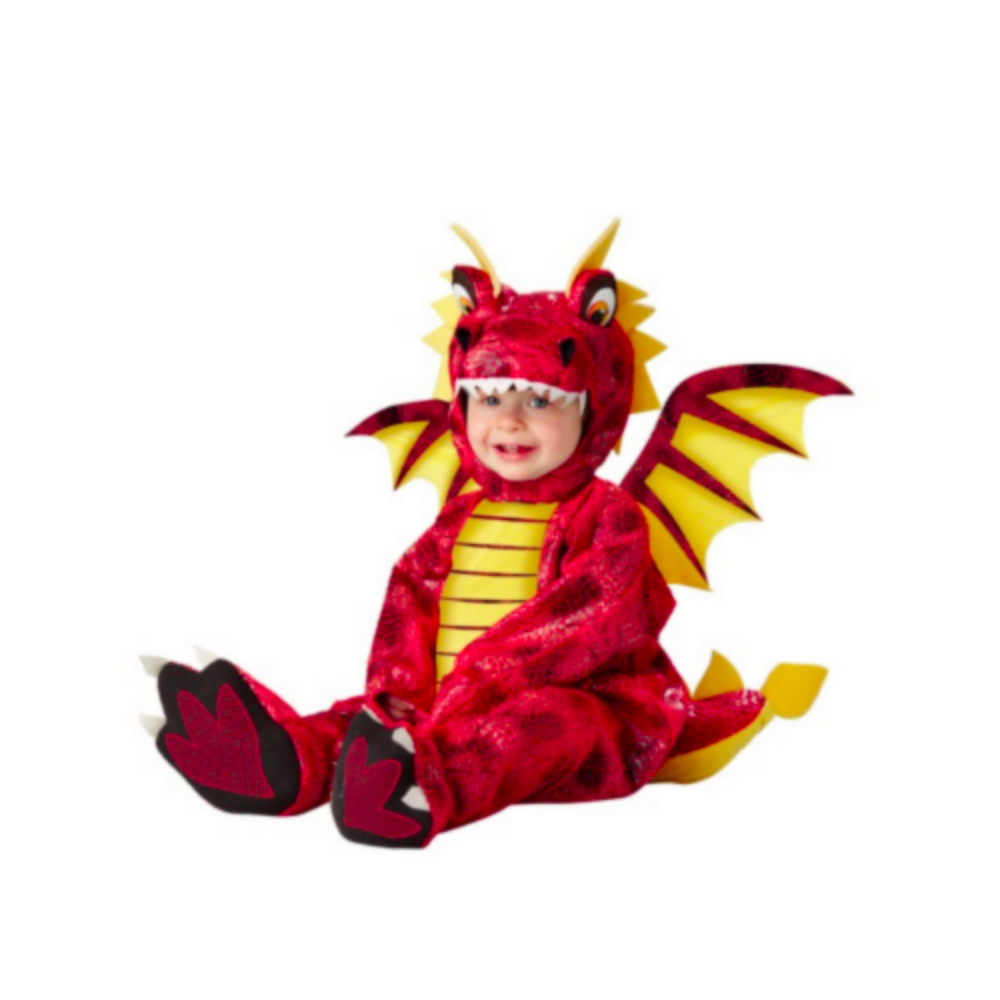 Adorable Fire Breathing Dragon Toddler Costume