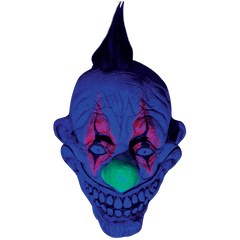 Prankster Neon Clown Blacklight Mask