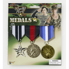 Military Medals (3 Pack)