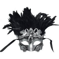 Feathered Roman Mask