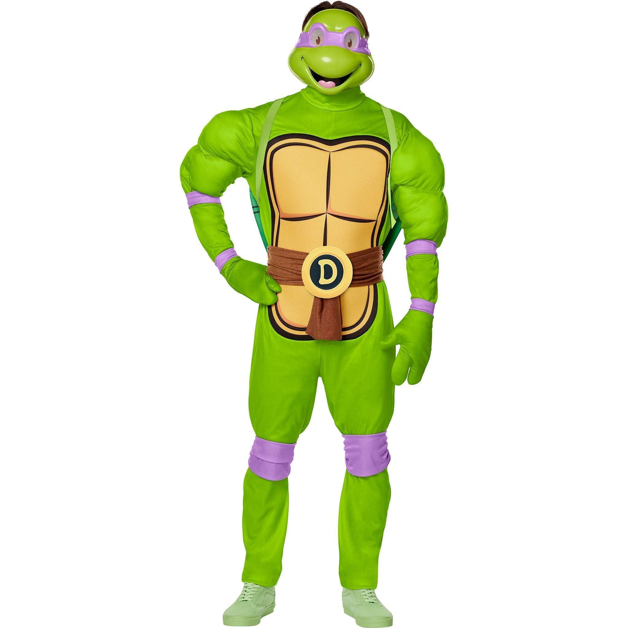 Men's TMNT Teenage Mutant Ninja Turtles Raph Mike Leo Don Cosplay Party  Costume