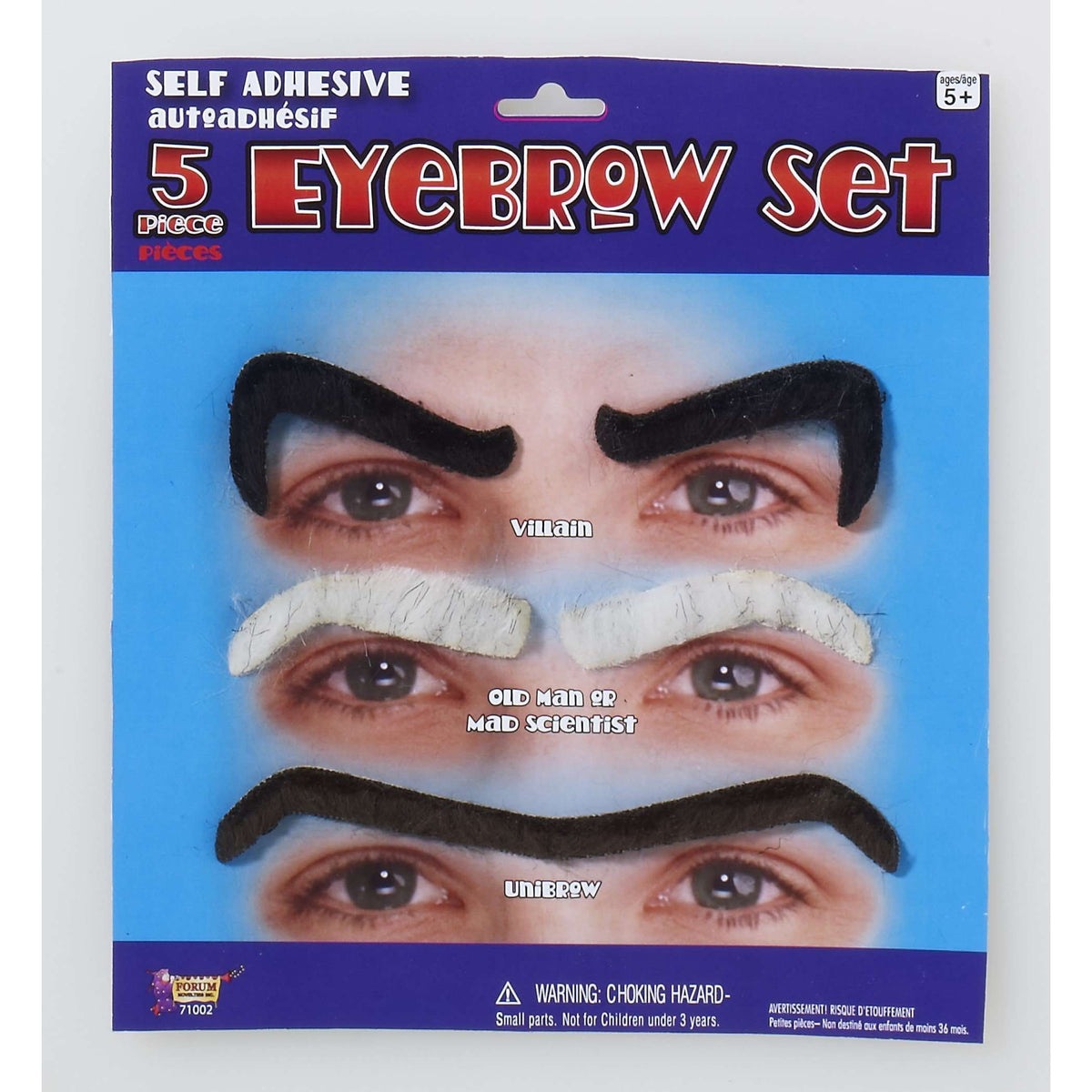 Stick On Eyebrow Set (5 Pack)