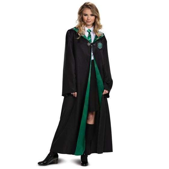 The official male and female Slytherin costumes.  Slytherin costume, Harry  potter outfits, Harry potter cosplay