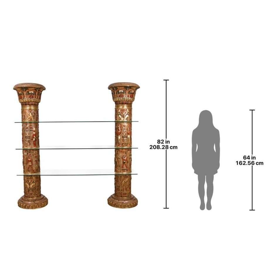 82" Prop Egyptian Pillar