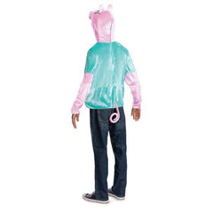 Peppa Pig Deluxe Daddy Pig Hooded Top Adult Costume