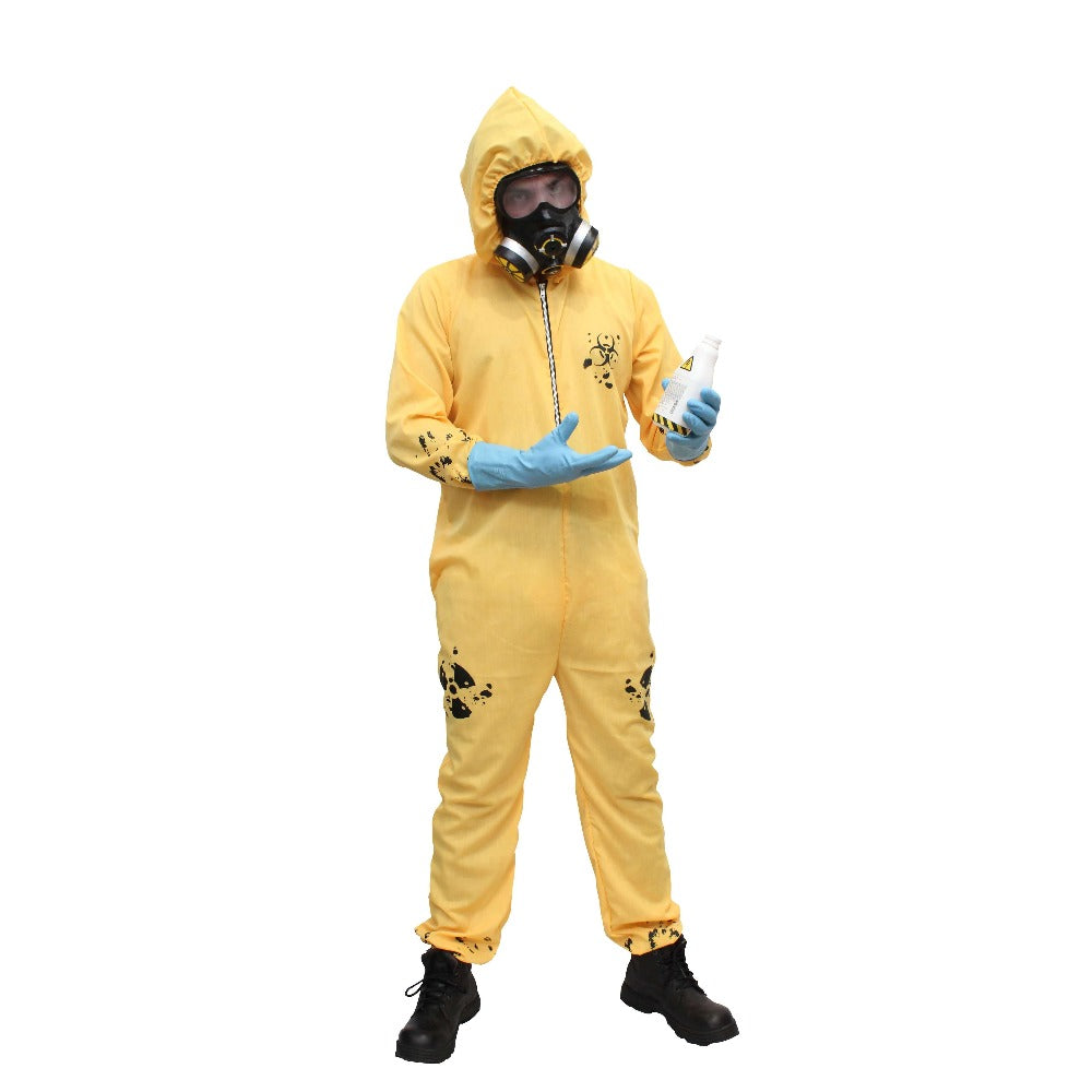 Biohazard Hazmat Suit Adult Costume Large Biohazard Hazmat Suit Adult Costume Large