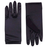 Wrist Length Adult Satin Gloves