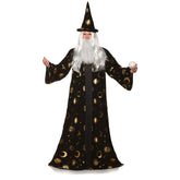Celestial Wizard Robe & Hat Unisex Adult Costume