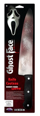 Ghostface Lives 15" Plastic Bloody Butcher Knife