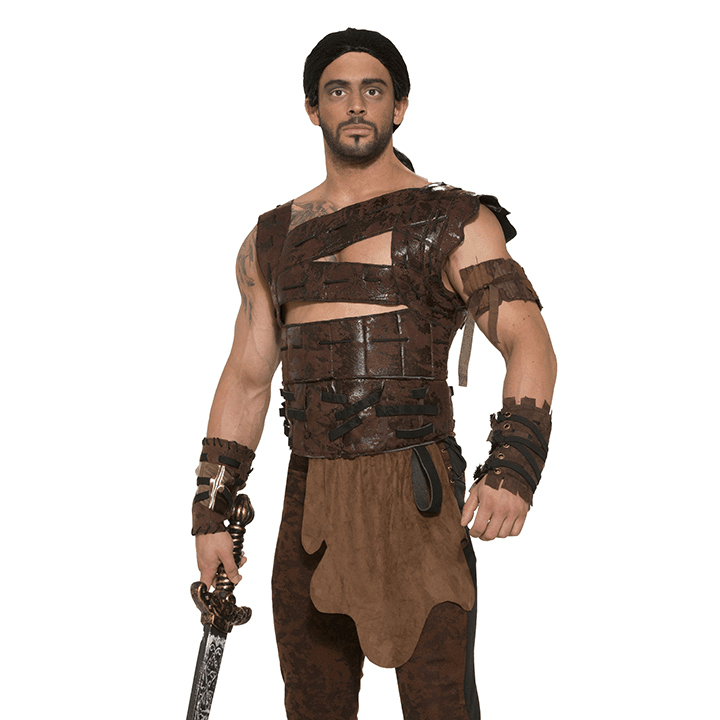 Faux Leather Adult Costume Armor