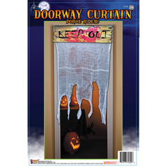 Keep Out Door Curtain