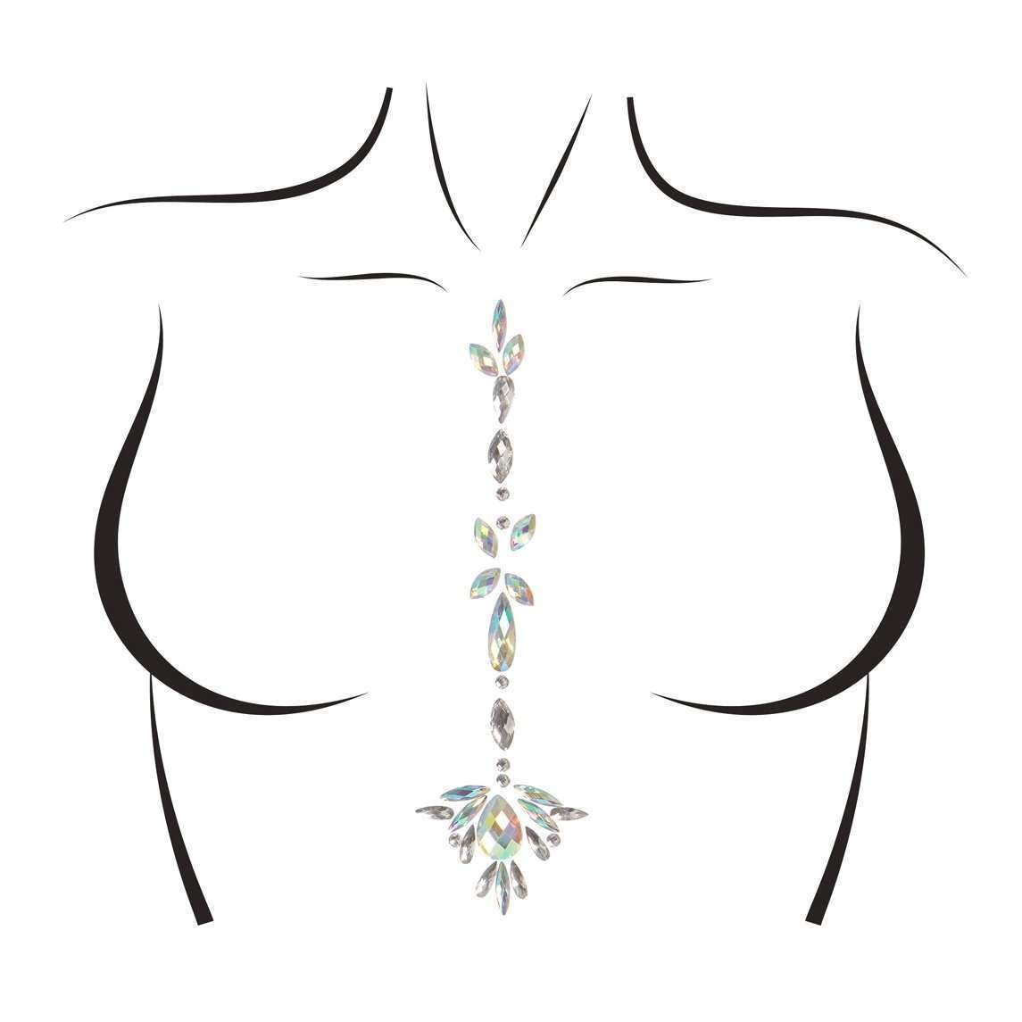 Jade Opalescent Body Jewels