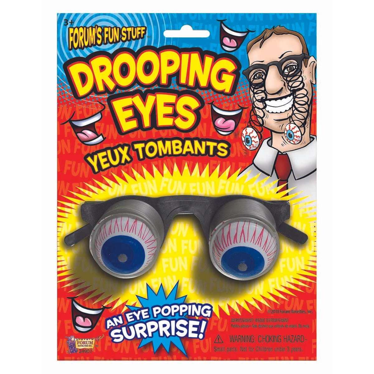 Drooping Eye Glasses