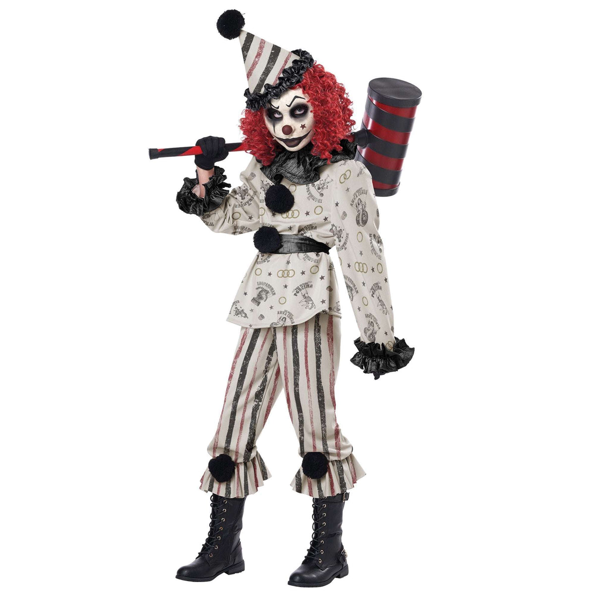 Deluxe Vintage Creeper Clown Women's Costume