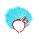Dr Seuss Thing 1 & 2 Fuzzy Blue Headband