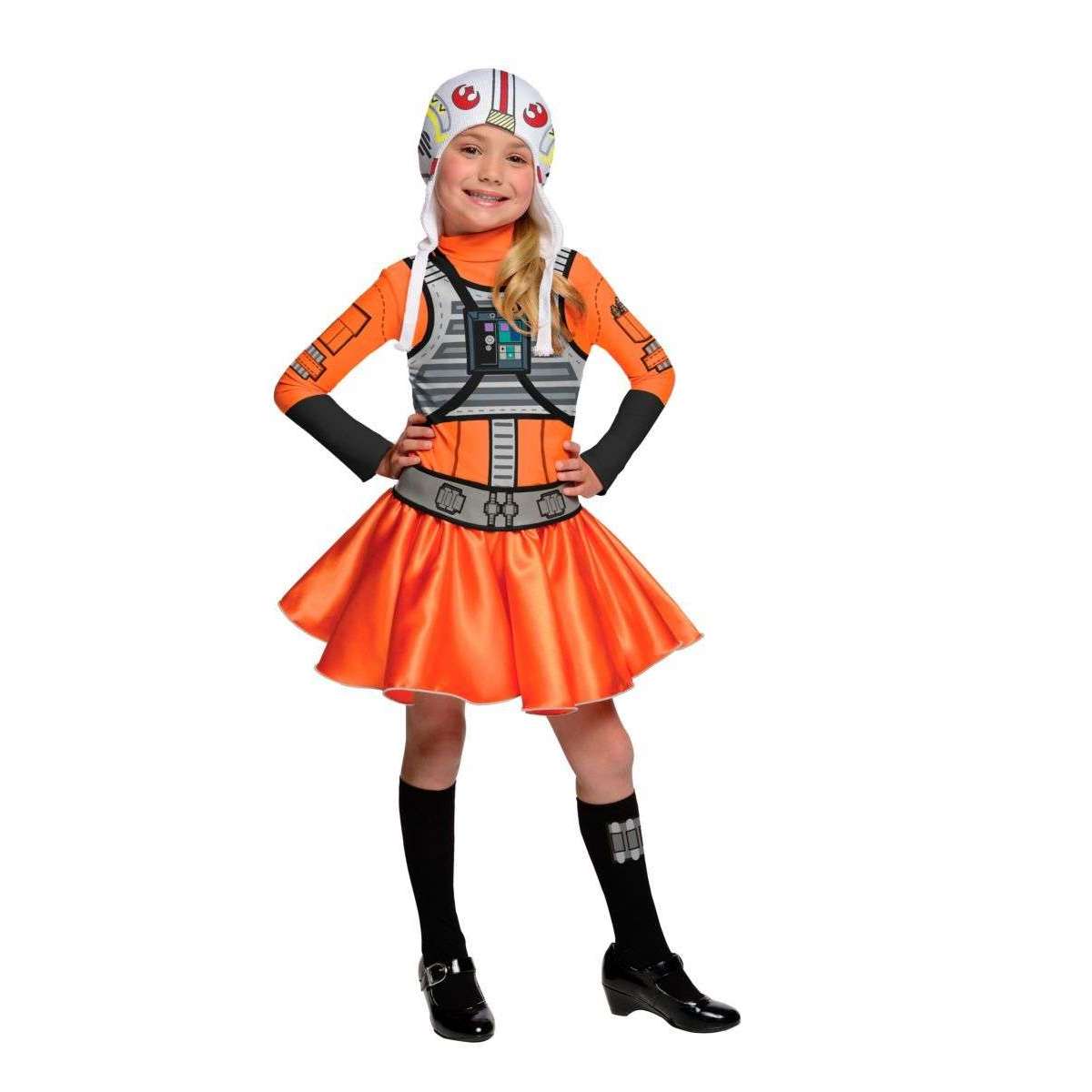 X-Wing Fighter Girls Dress Costume - Star Wars X-Wing Fighter Girls Dress Costume - Star Wars