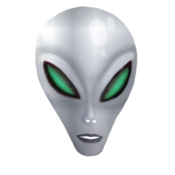 Silver Alien Adult Vacuform Mask