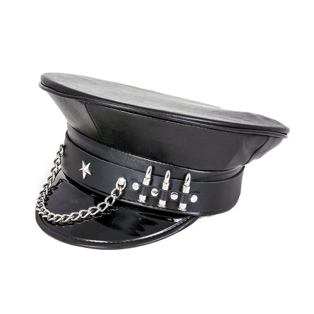 Bullet Chain & Star Police Hat