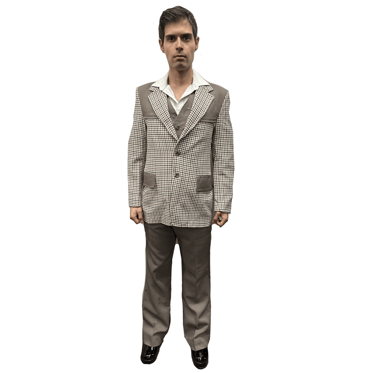 Classy 1970's Brown Suit Adult Costume