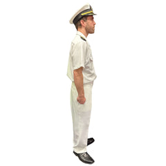 Production Quality Navy Uniform USN Adult Dress Whites Adult Costume