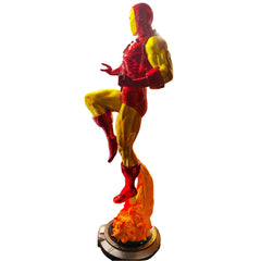 Life Size Indestructible Iron Man Light Up Statue