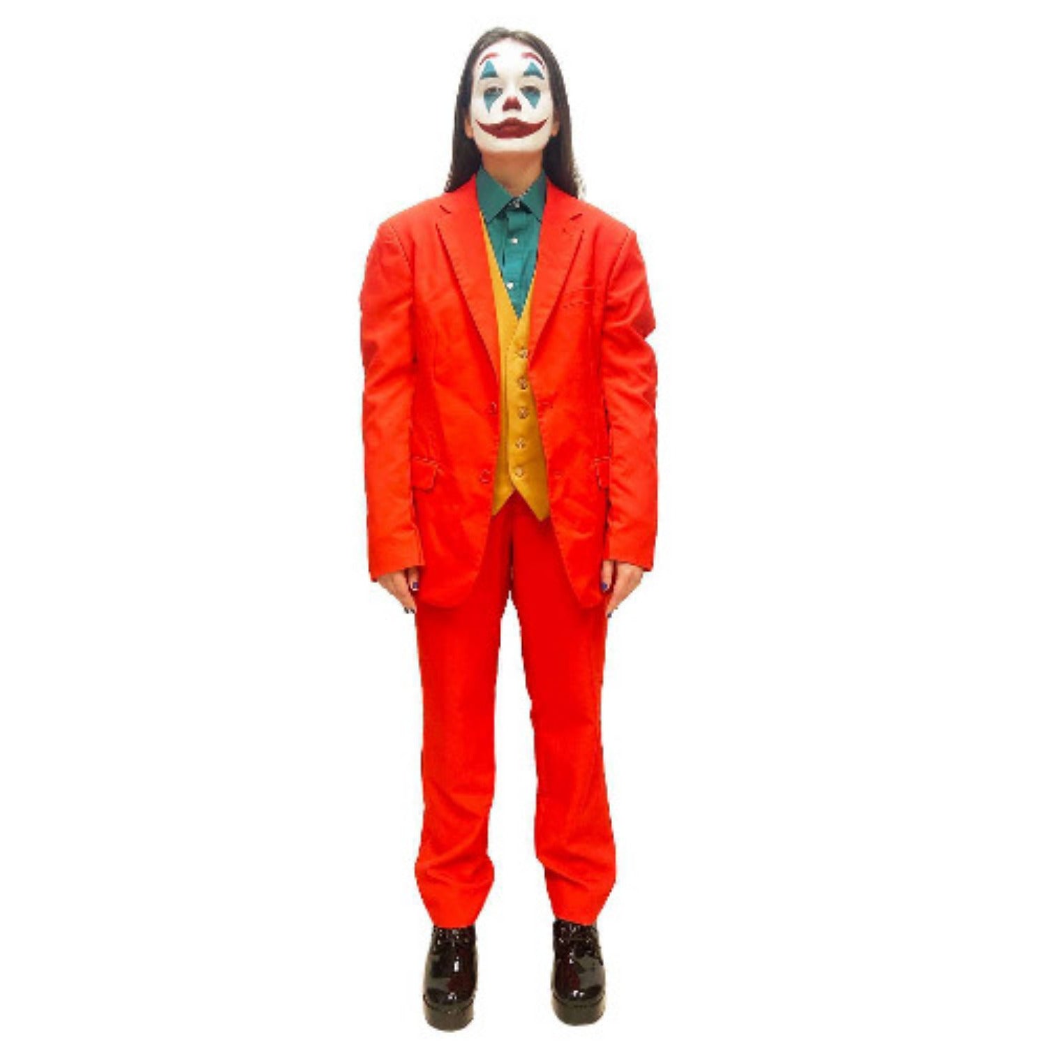  Halloween Mask Creepy Scary Clown Full Face Horror 2019 Movie  Joker Costume Party Festival Cosplay Prop Decoration for Adult : Clothing,  Shoes & Jewelry