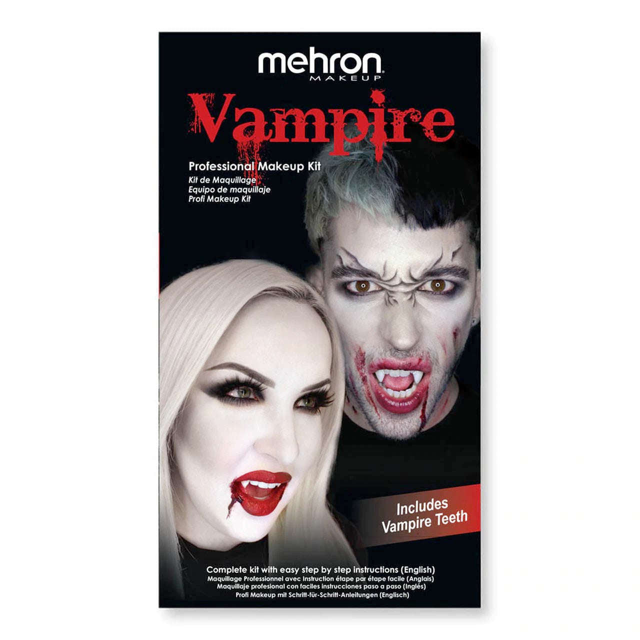 Vampire And Fairy Goth Makeup Kit Set