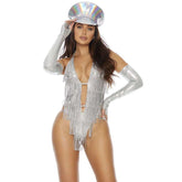 Stage Presence Sexy Pop Star Hustle Adult Costume